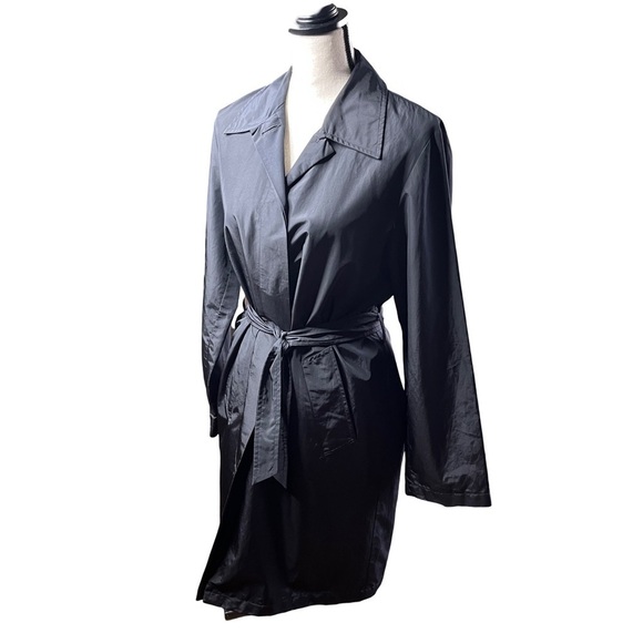 Max & Co. Jackets & Blazers - ✨ MAX & Co. Active Wrap Trench Coat M Black Rare Vintage Pre-owned Excellent✨
